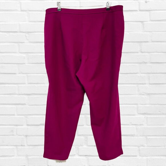 Levi's Bend Over Vintage High-Rise Trousers Crop Straight Leg Pants Pull-On FLAW - Picture 4 of 10